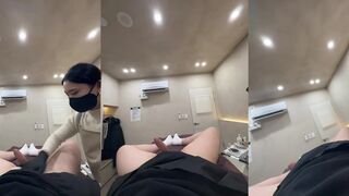 [왁싱샾] 쿠퍼액 질질싸며 여자 왁서와 대화 (6)