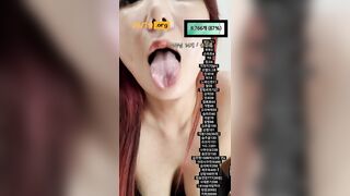 시키는대로 다하는 미시녀 메롱이_발빨기.겨드랑이.쪼그려뛰기.미션벌리기 korean bj