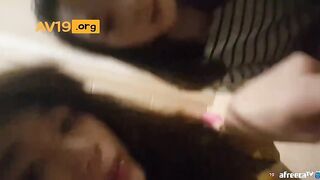 아프리카_차유주 아나운서 가슴노출 korean bj