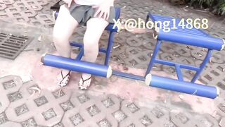 길거리에서 대놓고 야노 (1)