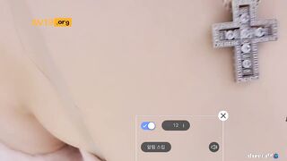 아프리카 미래_게스트 2명과 비키니 풀파티 korean bj