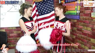 Cheerleaders masturbared on the cam, ai Elizabeth Olsen & Anya Taylor-Joy wpop allpop