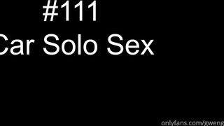 GwenGwiz Nude Solo Car Dildo Sex Onlyfans Video Leaked - Leak