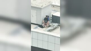 담배피다 포착된 옆건물 옥상 떡 korean porn vip