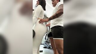 Lilmilk69 Gives A Risky Blowjob At The Gym OnlyFans