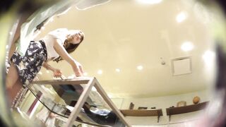 店員撮り２ 二人入り 女性盗撮師とお試しコンビ撮り voyeur jp