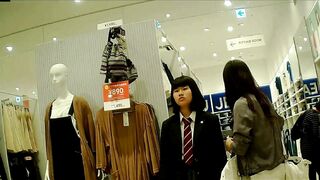 高画質 制服白パン逆さ撮りｎｏ１９ voyeur jp