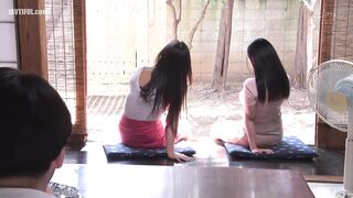 JUL-268 Creampie sex with two step sisters Reducing Mosaic JAV