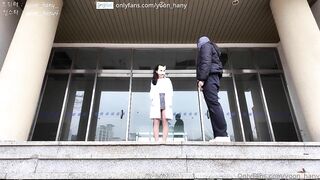 대낮 실외에서 여친 꼬셔서 떡치는 미친넘 korean porn vip