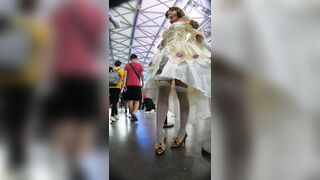 2020年チャイナジョイ展示会シリーズ - パート2（13V） upskirt 1