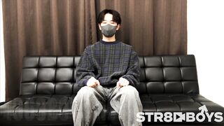 STR8BOYS – SBM 0615 – 【THE FIRST TAKE 面接編 】童顔スジ筋社会人の美チンは終始ギン勃ち！アナル舐めに竿がビクつく！ gays str8