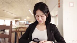 A female employee checking sexual compatibility during an outside business trip korean porn